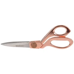 Acme United Westcott® Vintage 8" Stainless Steel Heavy Duty Scissors, Pointed Tip, Rose Gold Finish (16968) Clearance