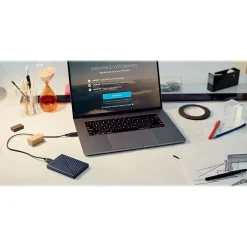 Western Digital My Passport for Mac 2TB Portable USB Hard Drive, Blue (WDBA2D0020BBL-WESN)* External Hard Drives