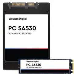 Western Digital PC SA530 3D NAND SATA SDASN8Y-512G 512GB Solid State Drive* Solid State Drives