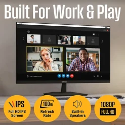 Westinghouse 24" 100 Hz FHD Monitor, Black (WH24FA9420)* Flat Monitors