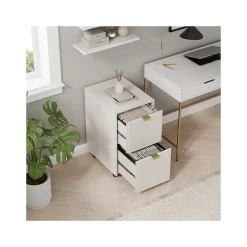 Best Breenly 2-Drawer Mobile Vertical File Cabinet, Letter/Legal Size, 28