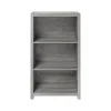 Outlet Fallbrook 3-Shelf 48"H Bookcase, Smoked Ash/Rustic Warm Gray (SPUS-FBBK-GM) Bookcases