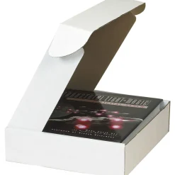 Partners Brand White Deluxe Literature Mailer, 14" x 3-3/4" x 2-3/4", 50/Bundle* Corrugated Mailers