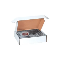 Partners Brand White Deluxe Literature Mailers 12 1/8" x 9 1/4" x 5", 50/Bundle (MFL1295)* Corrugated Mailers