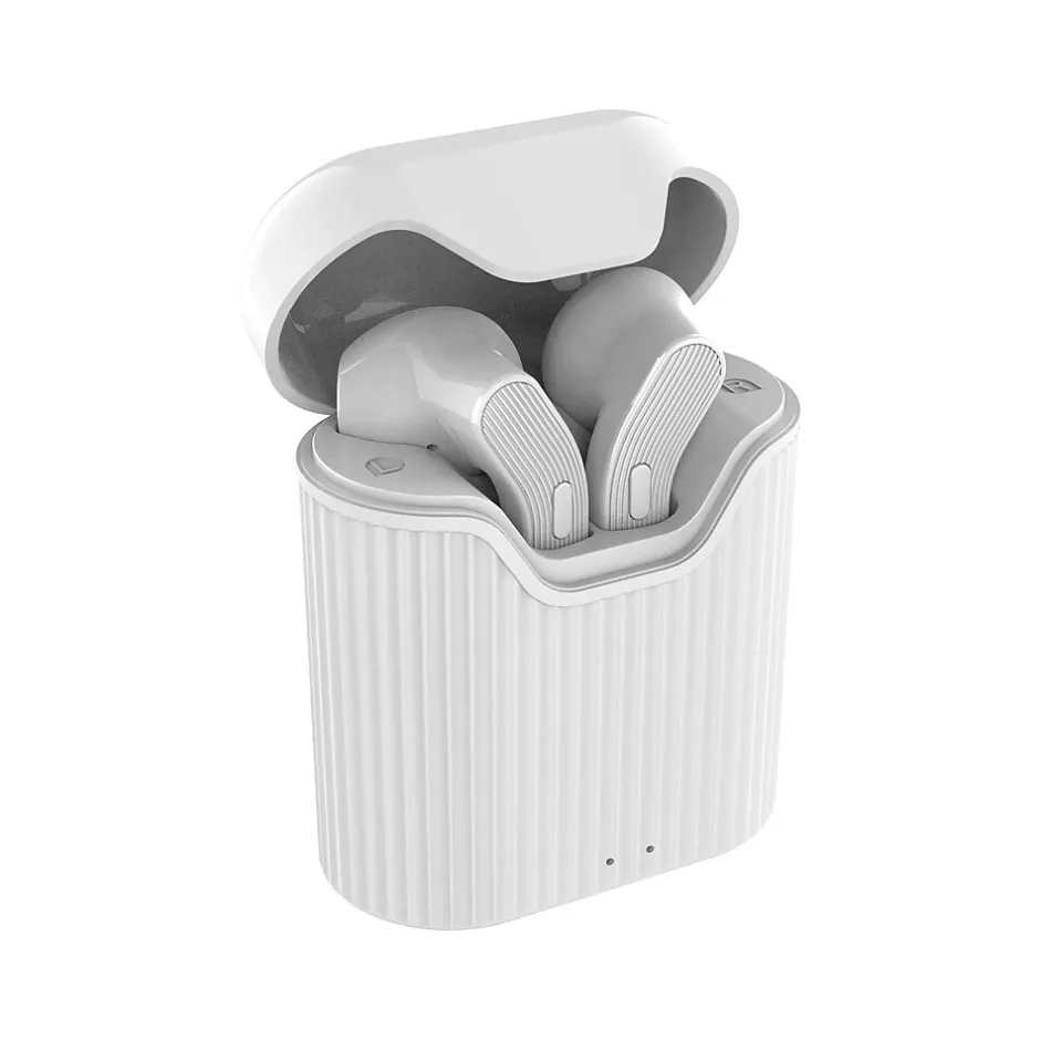 Wicked Audio Driftr Wireless Ambient Sound Earbuds, Bluetooth, White (WITW2151)