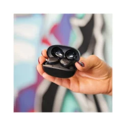 Wicked Audio Mojo 300 Wireless Ambient Sound Earbuds, Bluetooth, Black (WITW4550)