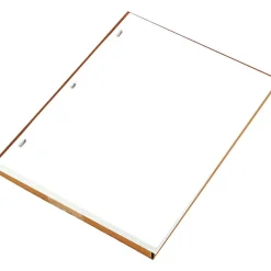 Outlet Ledger Paper, 8 1/2" x 11", White, 100 Sheets/Box (WLJ90310) Accounting & Record Journals