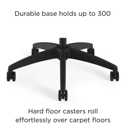 Discount Workplace2.0™ 500 Series Vinyl and Mesh Task Chair, Black (51974) Office Chairs