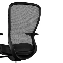 Discount Workplace2.0™ Ayalon Ergonomic Fabric Swivel Task Chair, Black (UN51505) Office Chairs