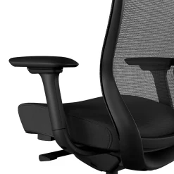Discount Workplace2.0™ Ayalon Ergonomic Fabric Swivel Task Chair, Black (UN51505) Office Chairs