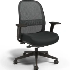 Clearance Workplace2.0™ Bedford Ergonomic Fabric/Mesh Swivel Task Chair, Black (UN60991) Office Chairs