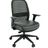 Clearance Workplace2.0 Health™ Bedford Polyurethane/Nylon Task Chair, Black (WP62574) Office Chairs