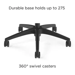 Sale Workplace2.0 Lawton Ergonomic Mesh Swivel Task Chair, Black (UN62655) Office Chairs