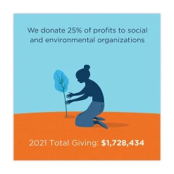 Food Storage Containers<World Centric Fiber Trays, PLA Lined, PFAS Free, 1-Compartment, 18 x 14 x 1, Natural, 100/Carton