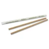Filters, Stirrers & Straws<World Centric Sustainable Kraft Paper Straws, Wrapped, 8", Natural, 6,000/Carton