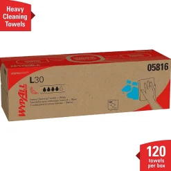 WypAll GeneralClean L30 Cellulose Cleaning Wipers, 16.4