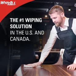 WypAll GeneralClean X60 Fabric Cleaning Wipers, 16.8