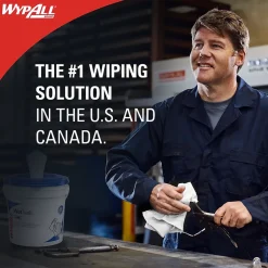 WypAll PowerClean WetTask Fabric Cleaning Wipers, 15