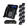 Office Phones & Conferencing<XBLUE X16 Plus 6-Line Corded Conference Telephone System Bundle, Black (X16plus-XD10-4x11)