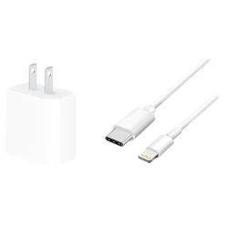 4XEM Lightning Charging Kit/Bundle for iPhone/iPad/iPod Touch, White (4XIPHN12KIT6)
