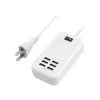 4XEM USB Charging Kit/Bundle for Phone/Tablet/Game, White (4XPOWER6USBCBL)