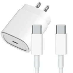 4XEM USB-C Charging Kit for iPhone 15 and iPhone 15 Plus, White (4XIPHNKIT6)
