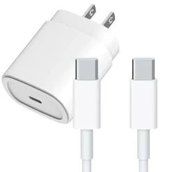 4XEM USB-C Charging Kit for iPhone 15 Pro and iPhone 15 Pro Max, White (4XIPHNPROKIT3)