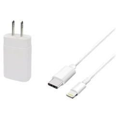 4XEM USB-C to Lightning Charging Kit/Bundle for iPhone 13, White (4XIPADKITC6)