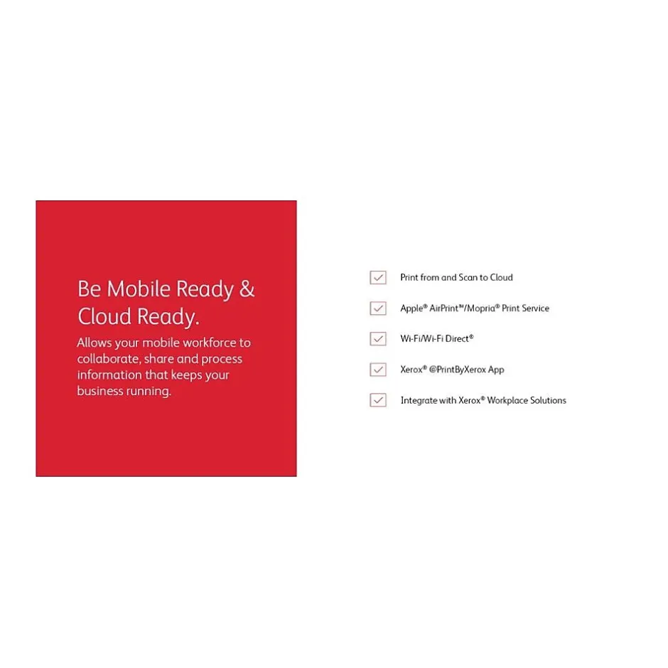 Color Printers<Xerox C325 Wireless Color Laser Printer, All-In-One, Print, Scan, Copy, Fax (C325/DNI )