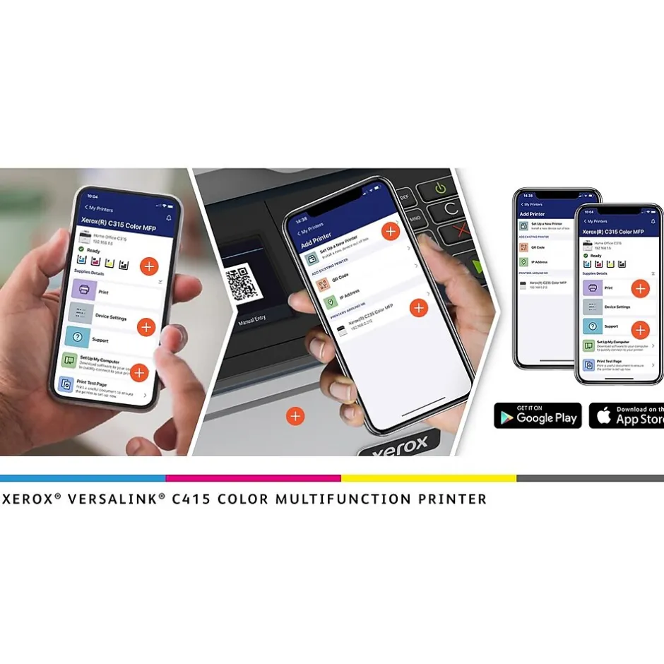 Color Printers<Xerox VersaLink C415 Color Multifunction Laser Printer (C415/DN)