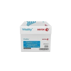 Vitality 8.5" x 11" 3-Hole Punched Multipurpose Paper, 20 lbs., 92 Brightness, 5000/Carton (3R2641) Multipurpose Paper