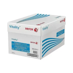 Vitality 8.5" x 11" Multipurpose Paper, 20 lbs., 92 Brightness, 500 Sheets/Ream, 10 Reams/Carton (3R02047) Multipurpose Paper