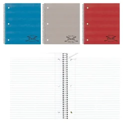 Xtreme Kolor Kraft 1-Subject Notebooks, 8.875