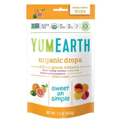 Hard Candy & Lollipops<YumEarth Organic Vitamin C Hard Candy, 3.3 oz., (270-00029)