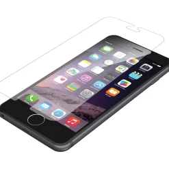 Cell Phone Screen Protectors<Zagg Tempered Glass Screen Protector for iPhone 6 (IP6GLC-F00)
