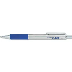 Zebra Retractable Ballpoint Pen,Fine Point, 0.7mm, Blue Ink (ZEB29220) Online