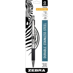 Zebra Retractable Gel Pen, Medium Point, 0.7mm, Black Ink (41311) Best