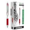 Zebra Z-Grip Flight Retractable Ballpoint Pen, Bold Point, 1.2mm, Red Ink, Dozen (21930) Outlet