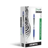 Zebra Z-Grip Max Retractable Ballpoint Pen, Medium Point, 1.0mm, Blue Ink, Dozen (22420) Sale