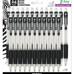 Zebra Z-Grip Mechanical Pencil, 0.7mm, #2 Medium Lead, 2 Dozen (15241) Outlet