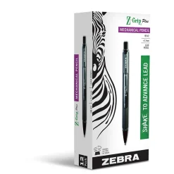 Zebra Z-Grip Plus Mechanical Pencil, 0.7mm, #2 Medium Lead, Dozen (ZEB55410) Sale