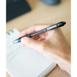 Zebra Z-Grip Retractable Ballpoint Pen, Medium Point, 1.0mm, Black Ink, Dozen (22210) Clearance