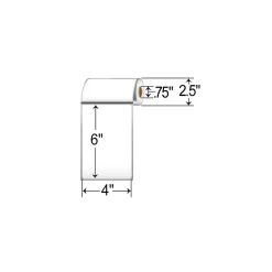 Zebra Z-Perform 1000D Thermal Multipurpose Labels, 4" x 6", White, 105 Labels/Roll, 36 Rolls (LD-R4AW5B) Discount